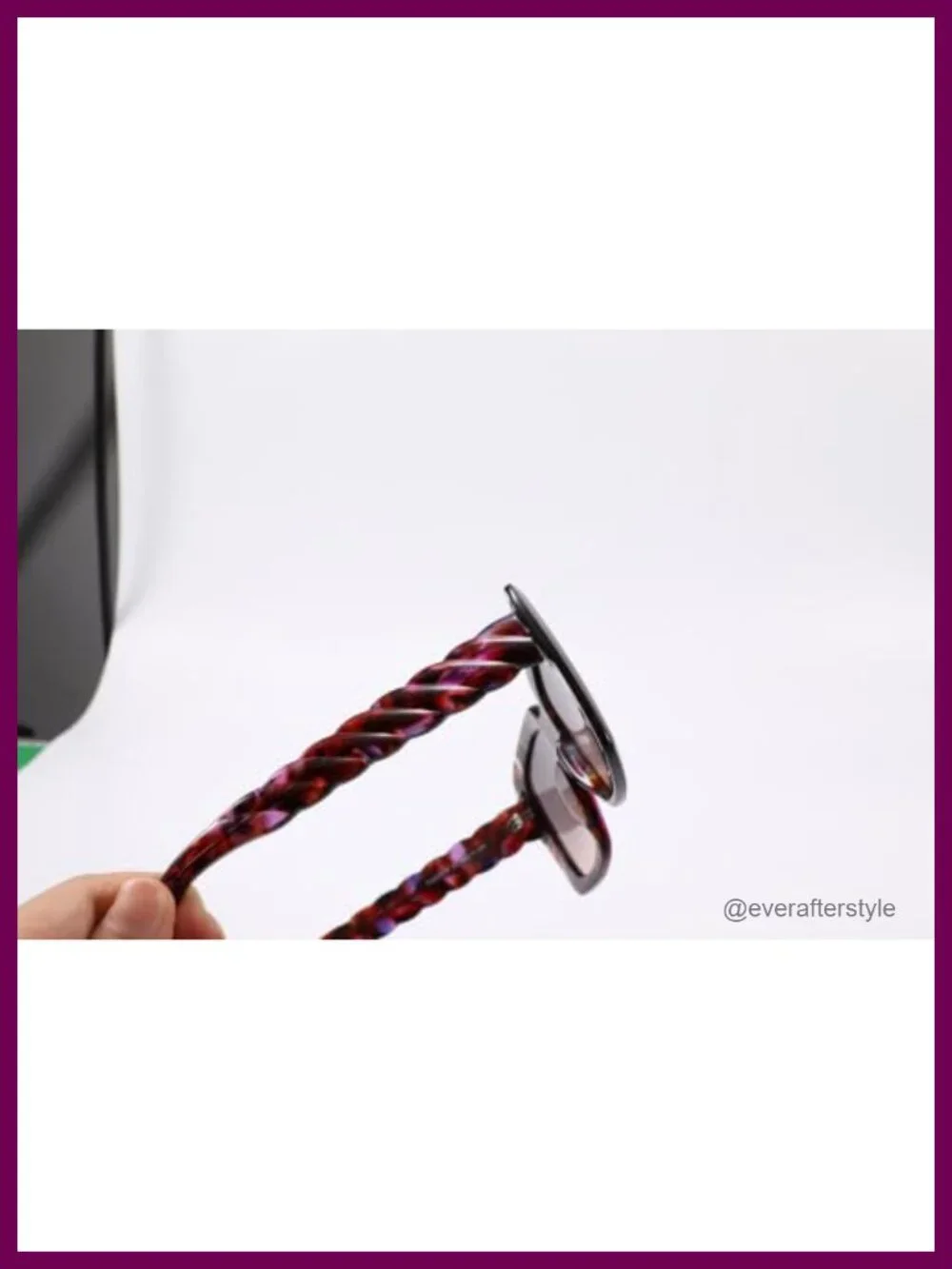 Oversized Square Sunglasses for Women Retro Vintage UV400